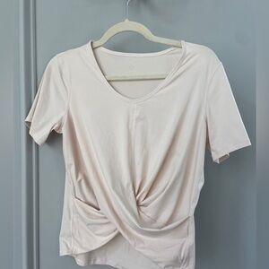 lululemon athletica Light Pink Short Sleeve Tee